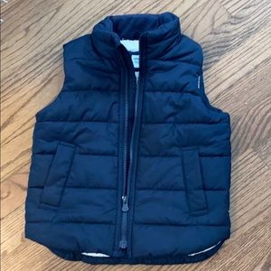 Toddler Navy Blue winter vest